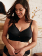 Classic Non Wired Total Support Bra - Black