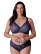 Beauty Lace Underwired Smoothing Bra - Aubergine