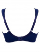 Beauty Lace Underwired Smoothing Bra - Deep Blue