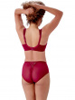 Beauty Lace Underwired Smoothing Bra - Burgundy