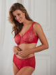 Beauty Minimiser Bra - Passion Red