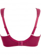 Beauty Non Wired Minimiser Bra - Burgundy