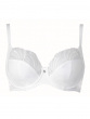 Embrace Side Support Bra - White