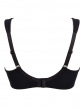 Beauty Stripe Smoothing Bra - Black/Grey