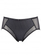 Beauty Stripe Deep Brief - Black/Grey