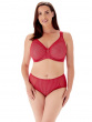 Beauty Stripe Deep Brief - Passion Red