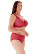 Beauty Stripe Deep Brief - Passion Red