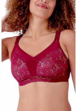 New Ladies' Bra Black Lace Non Wired Full Cup Bra – Worsley_wear