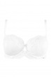 Sublime Lace Side Support Bra - White